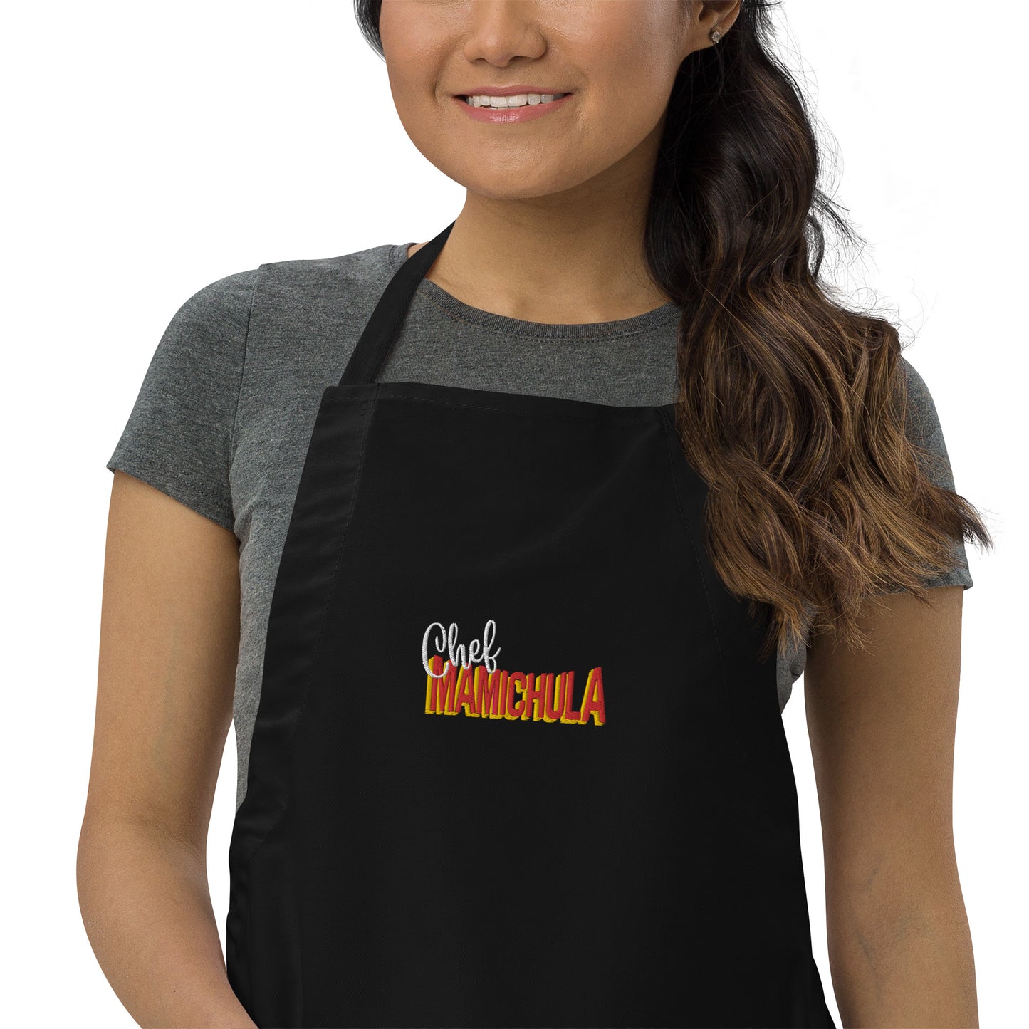 Mamichula Embroidered Apron